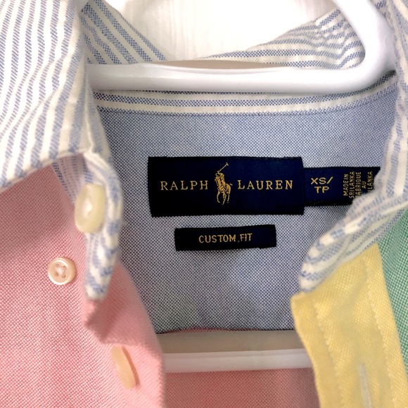 Ralph Lauren Retro Color Block Blouse - Picture 7 of 9